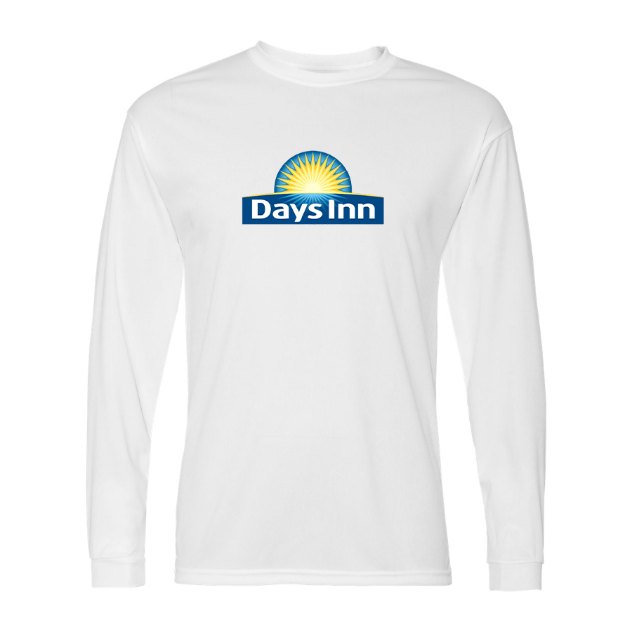 Men's Days Inn  Polyester Long Sleeve T-Shirt