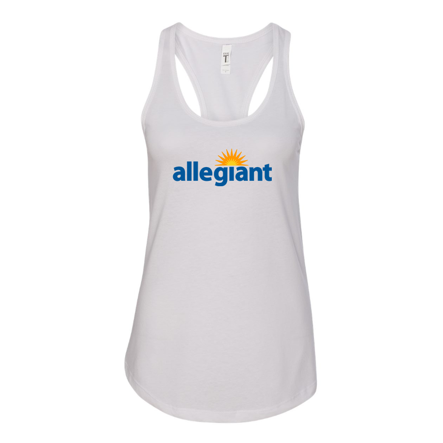 Women's Allegiant Air  Racerback Tank Top
