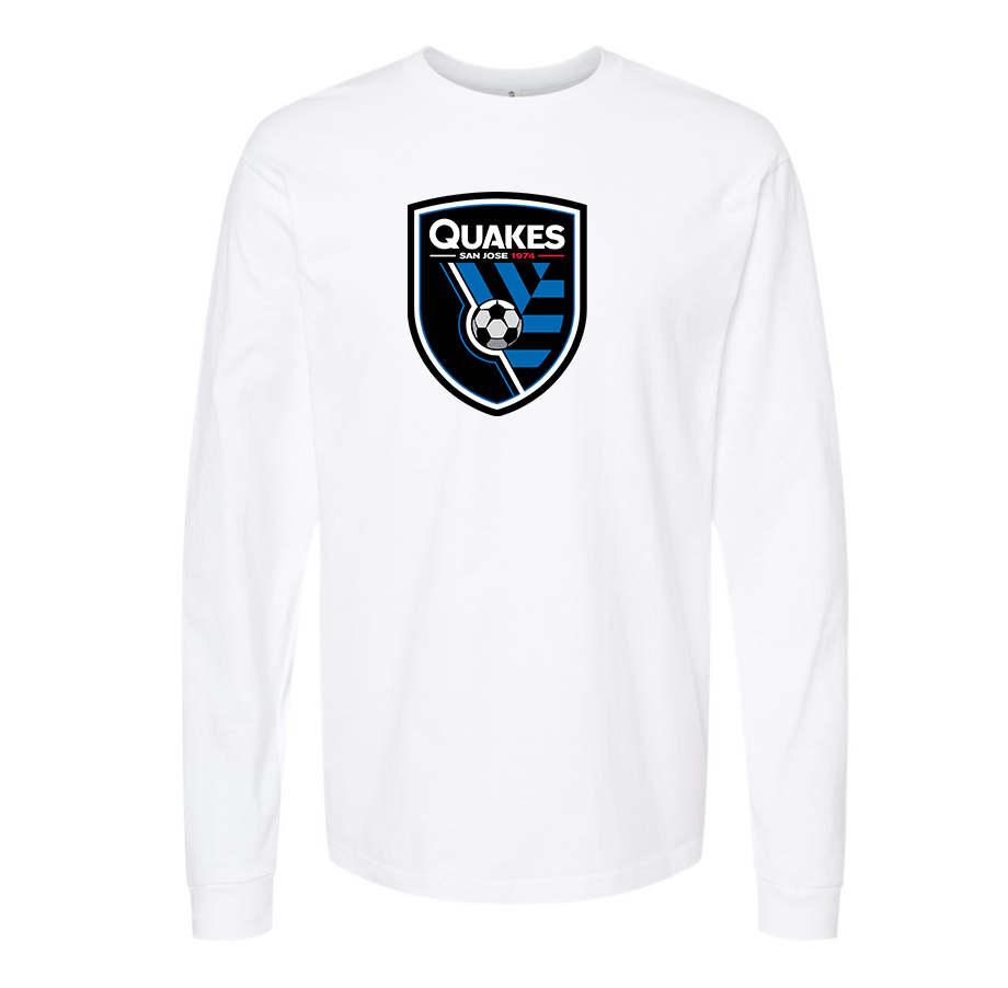 Men's San Joke Earthquakes  Long sleeves T-Shirt