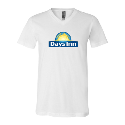 Men's Days Inn BELLA  CANVAS  Jersey V-Neck Tee