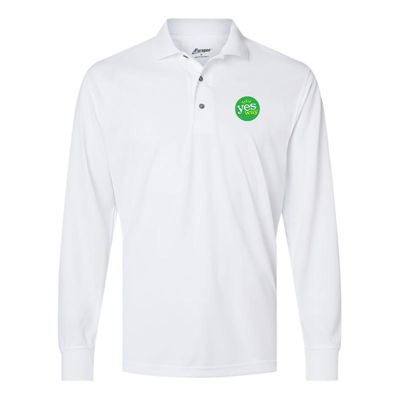 Men's Yes Way  Paragon Prescott Long Sleeve Polo