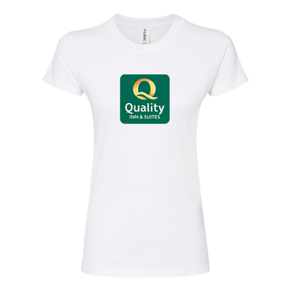 Women's Quality Inn & Suites Round Neck T-Shirt