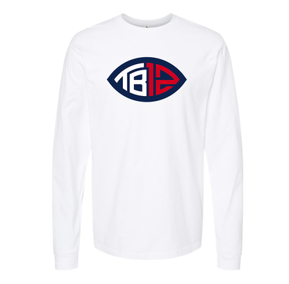 Men's Tom Brady 12 Long sleeves T-Shirt