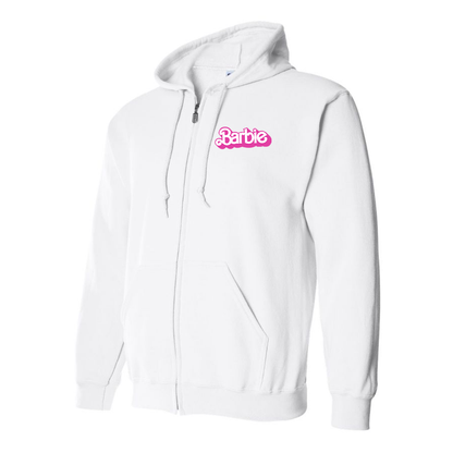 Men's Barbie Zipper Hoodie