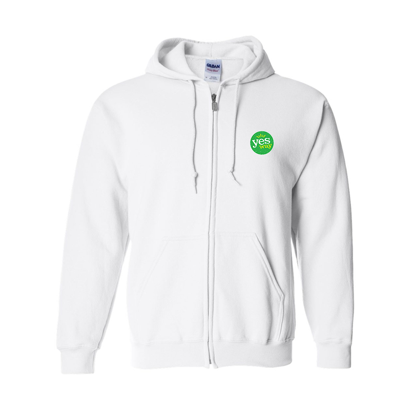 Men's Yes Way  Gildan Heavy Blend Full-Zip Hooded Sweatshirt