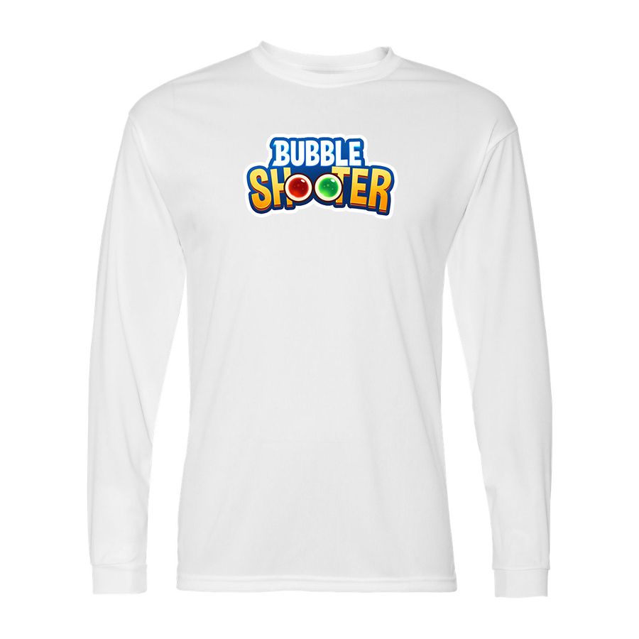 Men's Bubble Shooter Polyester Long Sleeve T-Shirt