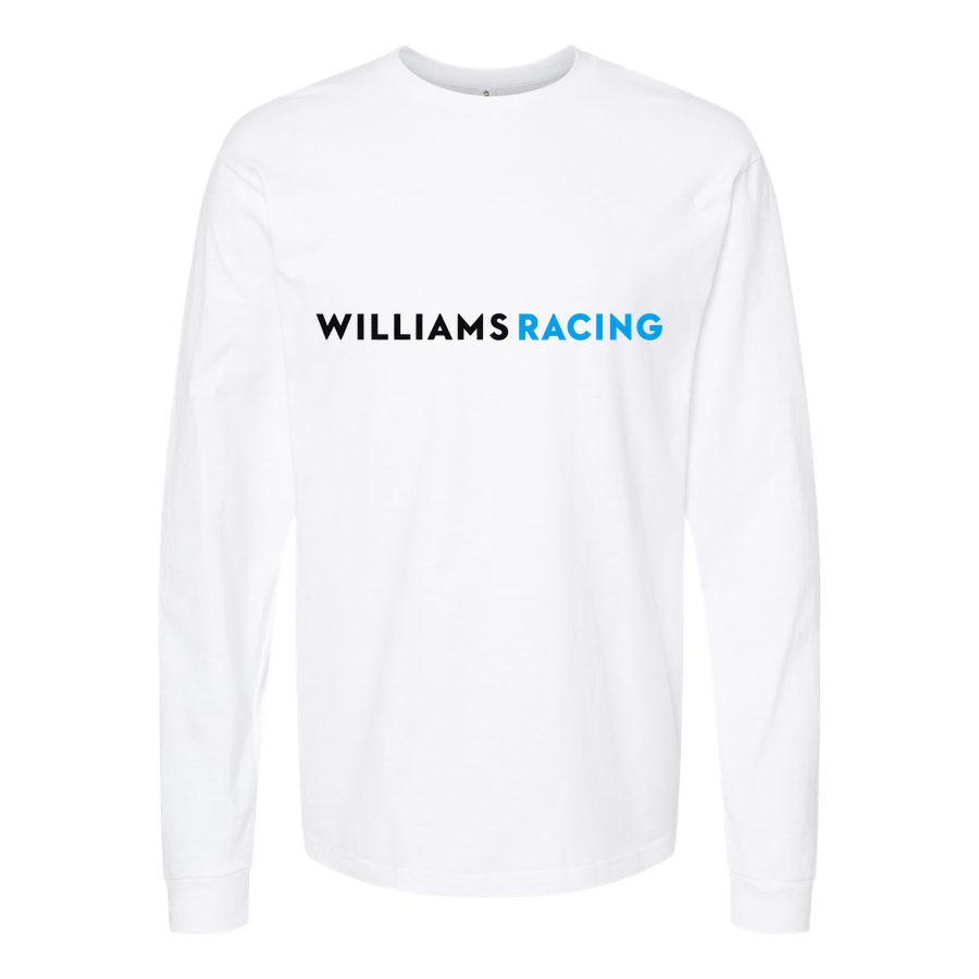 Men's Williams Racing Long sleeves Cotton Blend T-Shirt