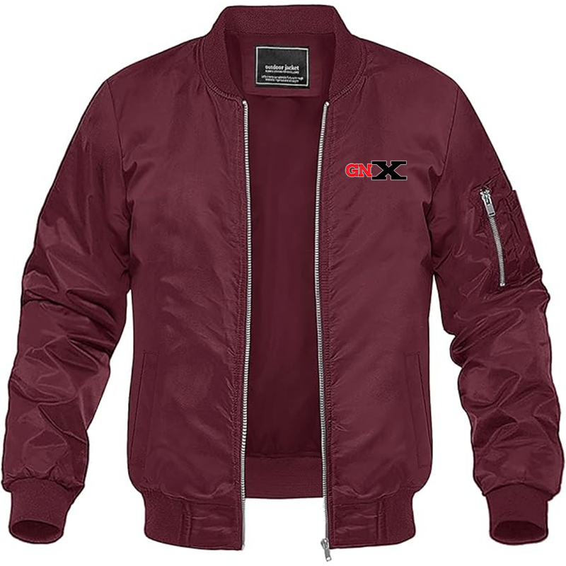 MAGNIVIT Men's GN X Lightweight Bomber Jacket Windbreaker Casual Fall Spring Outdoor Coat