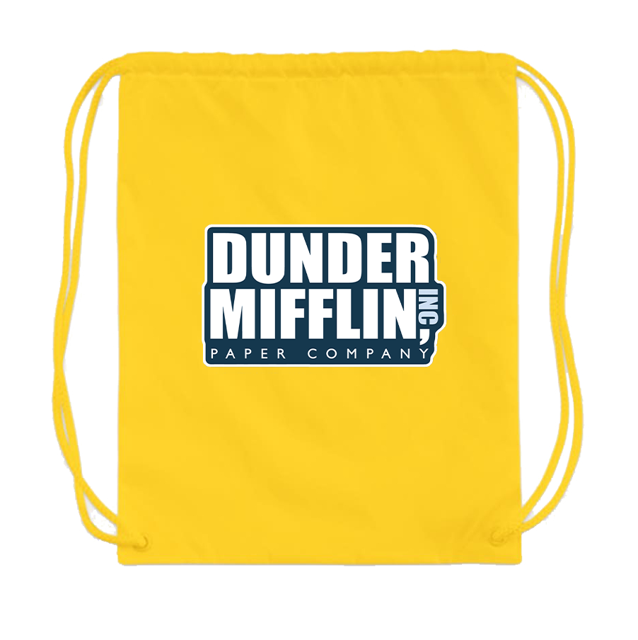 Dunder Mifflin Drawstring Bag