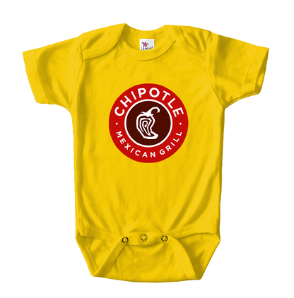 Chipotle Mexican Grill Baby Romper Onesie