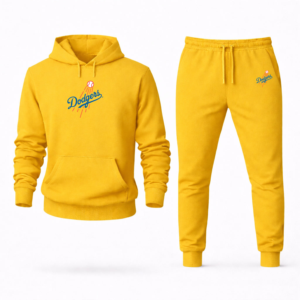 Men's Los Angeles Dodgers Hoodie and Joggers Set