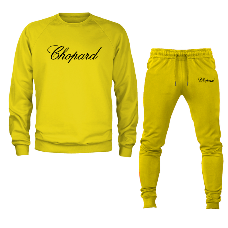 Men's Chopard  Crewneck Sweatshirt Joggers Set