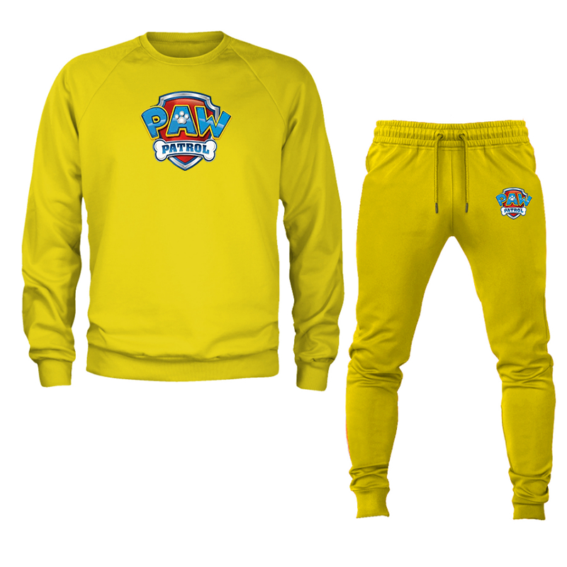 Men's Paw Patrol Crewneck Sweatshirt Joggers Set