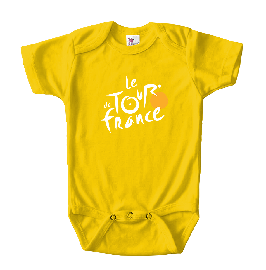 Le Tour De France Baby Romper Onesie