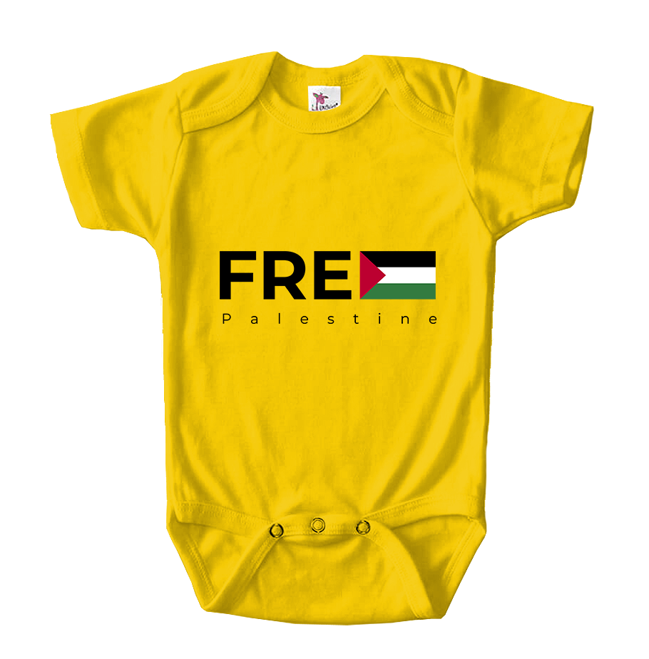 Free Palestine Baby Romper Onesie