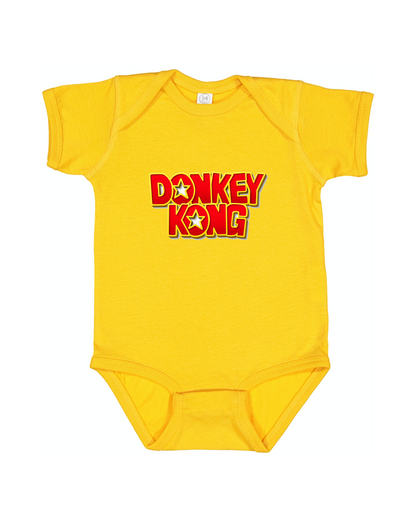 Donkey Kong Baby Romper Onesie