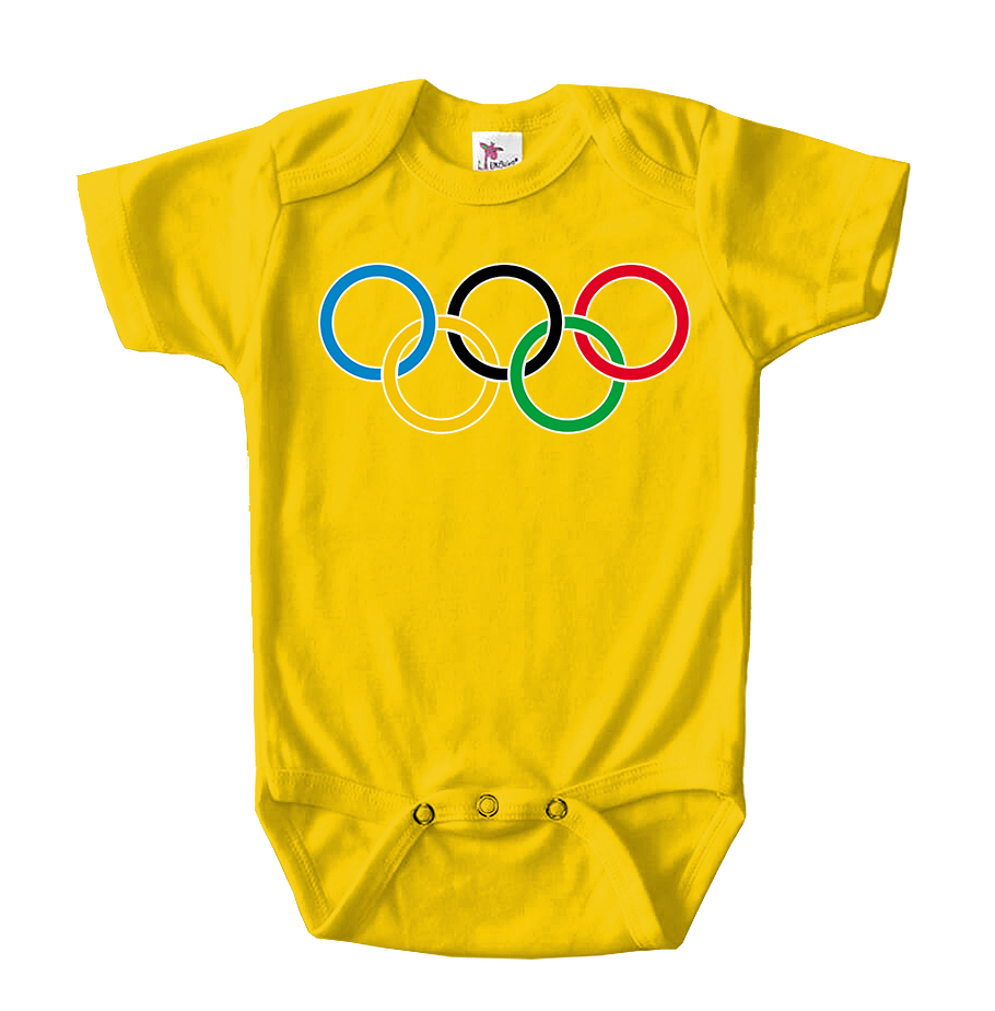 Olympics Rings Baby Romper Onesie