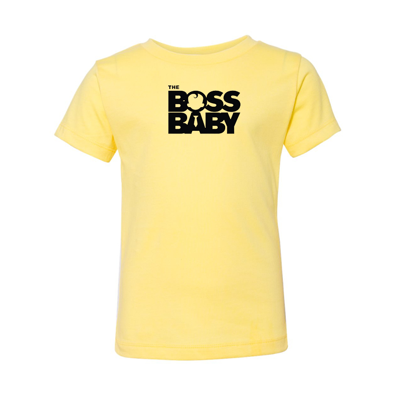 Boss Baby BELLA  CANVAS Toddler Jersey Tee