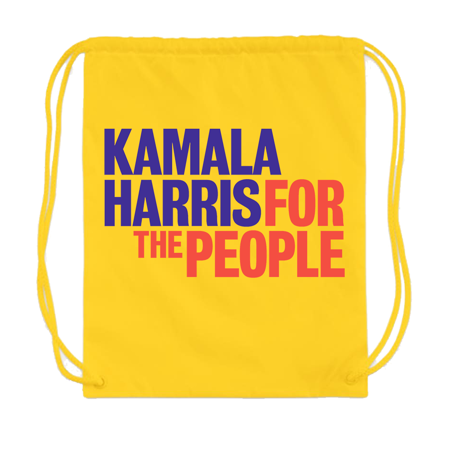 Kamal Harris For The People 2025 Drawstring Bag