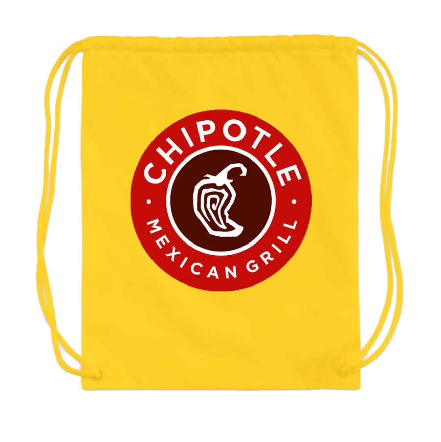 Chipotle Mexican Grill Drawstring Bag