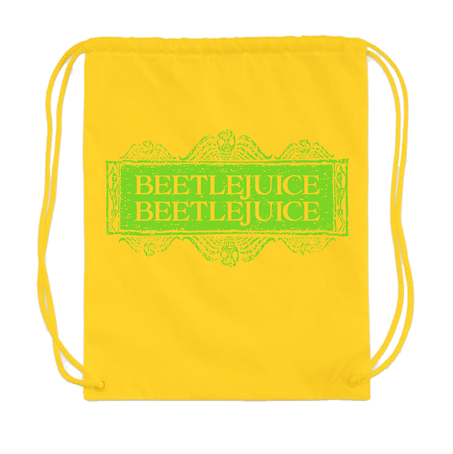 Beetlejuice BeetleJuice Drawstring Bag