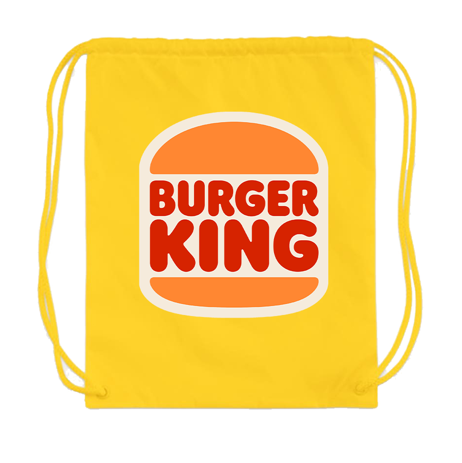 Burger King Drawstring Bag