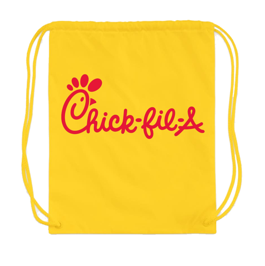Chick fil A Drawstring Bag