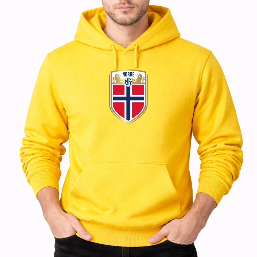 Men's Norway Soccer Pullover Hoodie