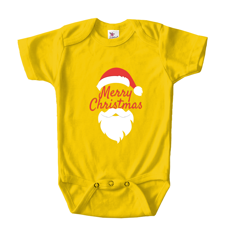 Merry Christmas Santa Claus Baby Romper Onesie
