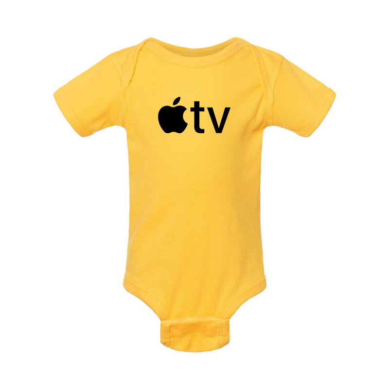 Apple TV Rabbit Skins Infant Baby Rib Bodysuit