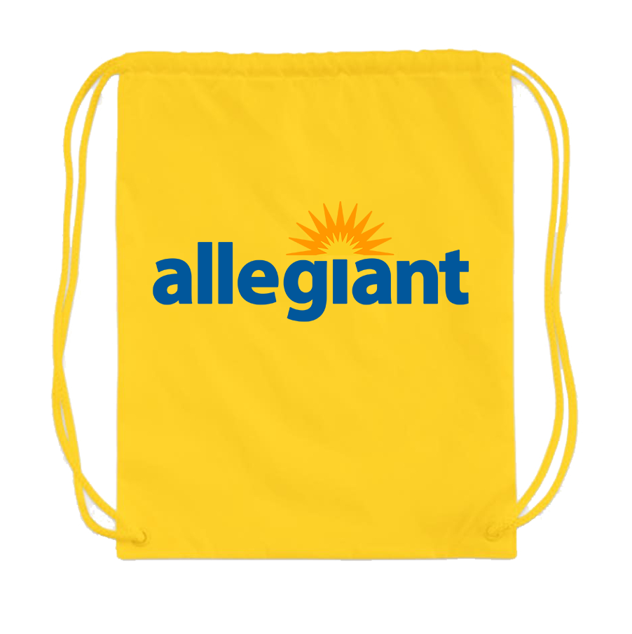 Allegiant Air Drawstring Bag