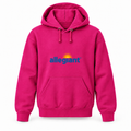 Youth Allegiant Air sale pullover hoodie in Hot Pink, front design