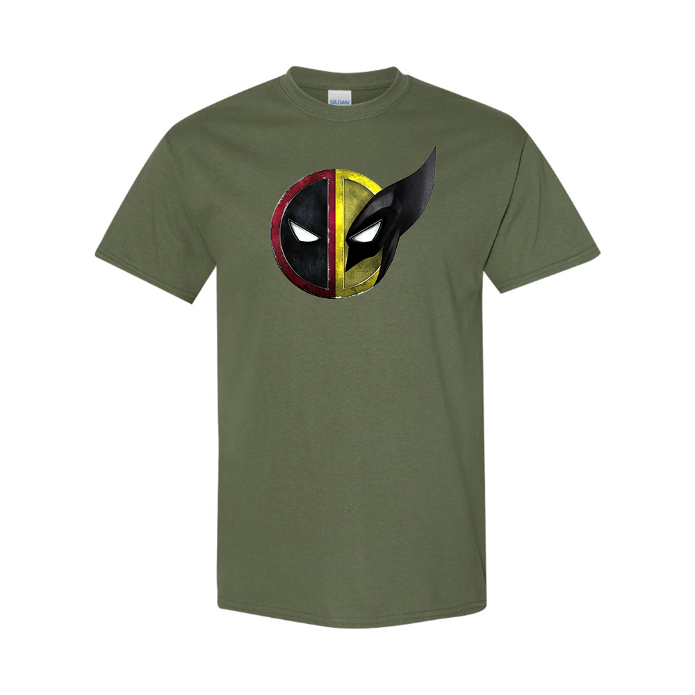 Men's Deadpool & Wolverine Cotton T-shirt