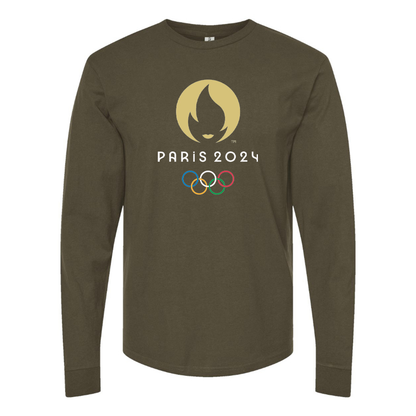 Youth  New Olympics 2024 Paris Logo Long sleeves T-Shirt