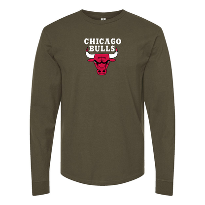 Men's Chicago Bulls Long sleeves T-Shirt