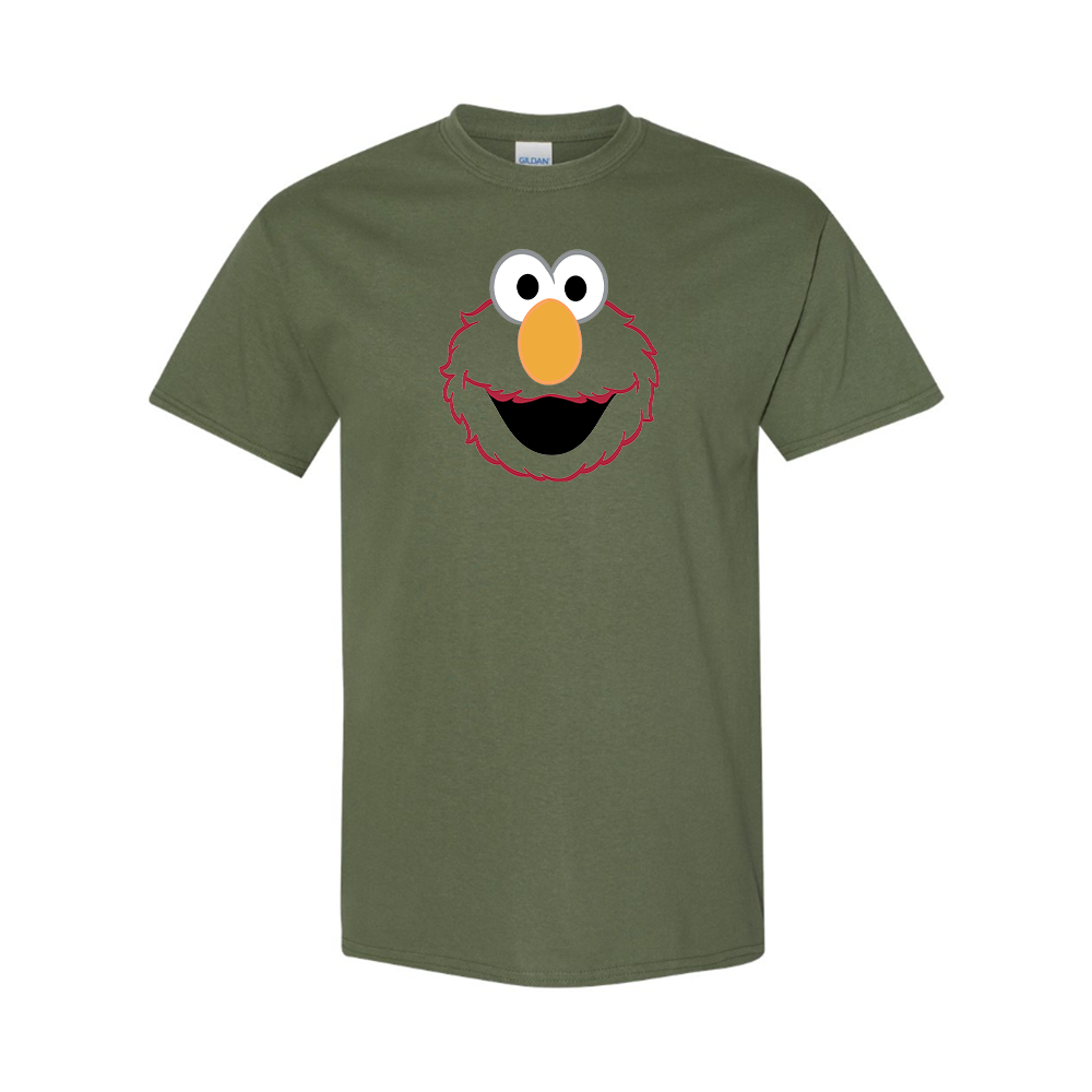 Youth Sesame Street Elmo Face Cotton T-Shirt