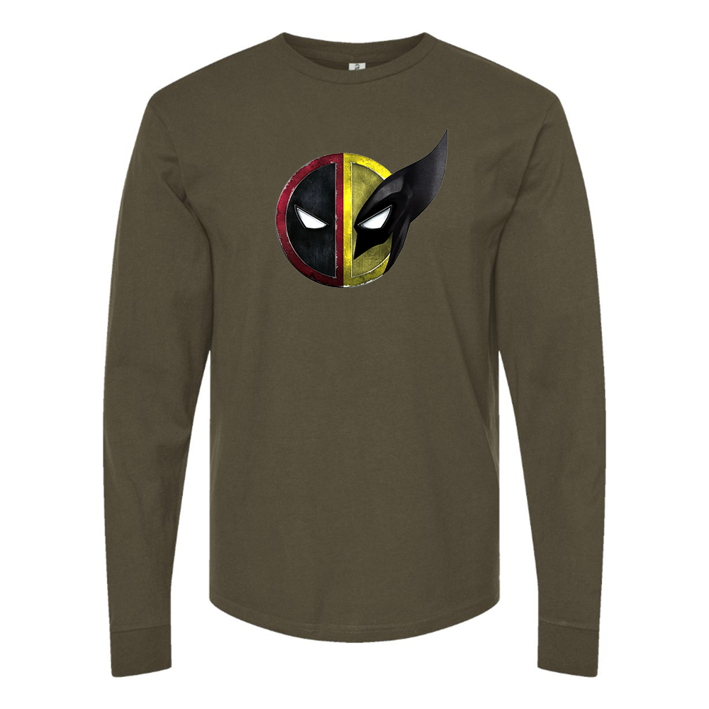 Men's Deadpool & Wolverine Long sleeves T-Shirt