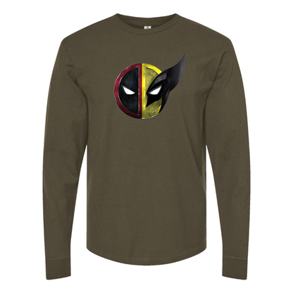 Men's Deadpool & Wolverine Long sleeves T-Shirt