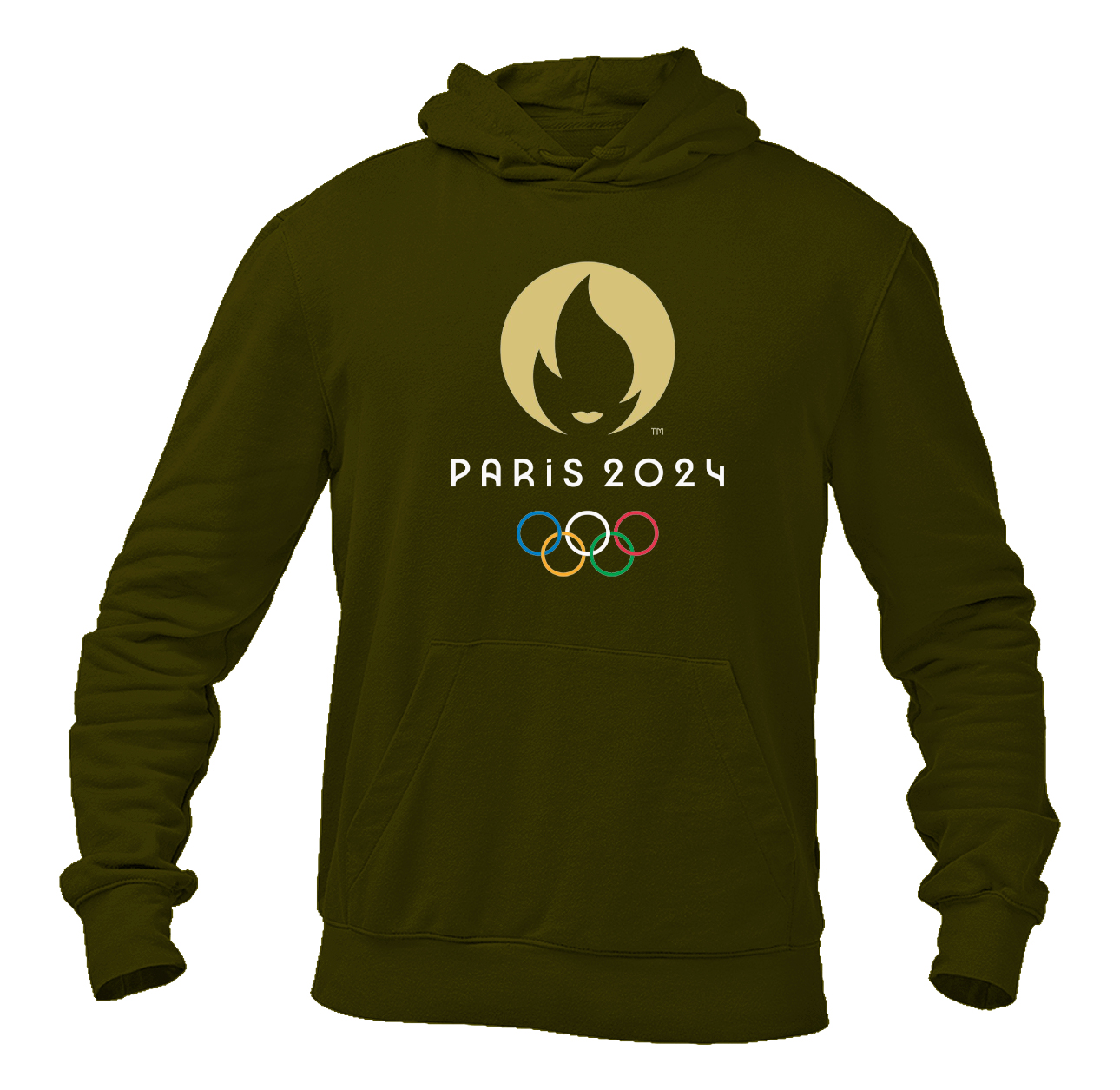 Men's New Olympics 2024 Paris Logo Pullover  Hoodie