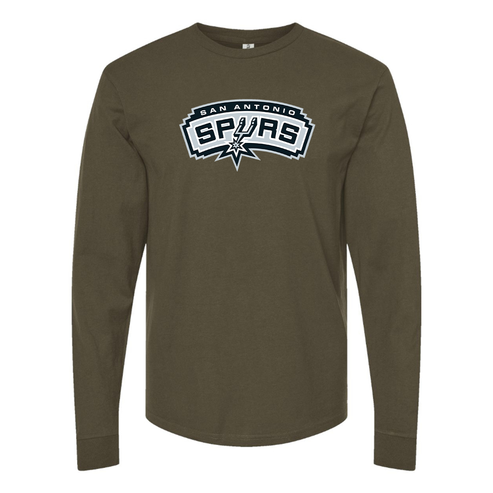 Men's San Antonio Spurs Long sleeves T-Shirt