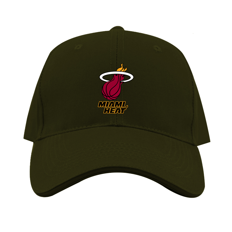 Miami Heat Dad Baseball Cap Hat