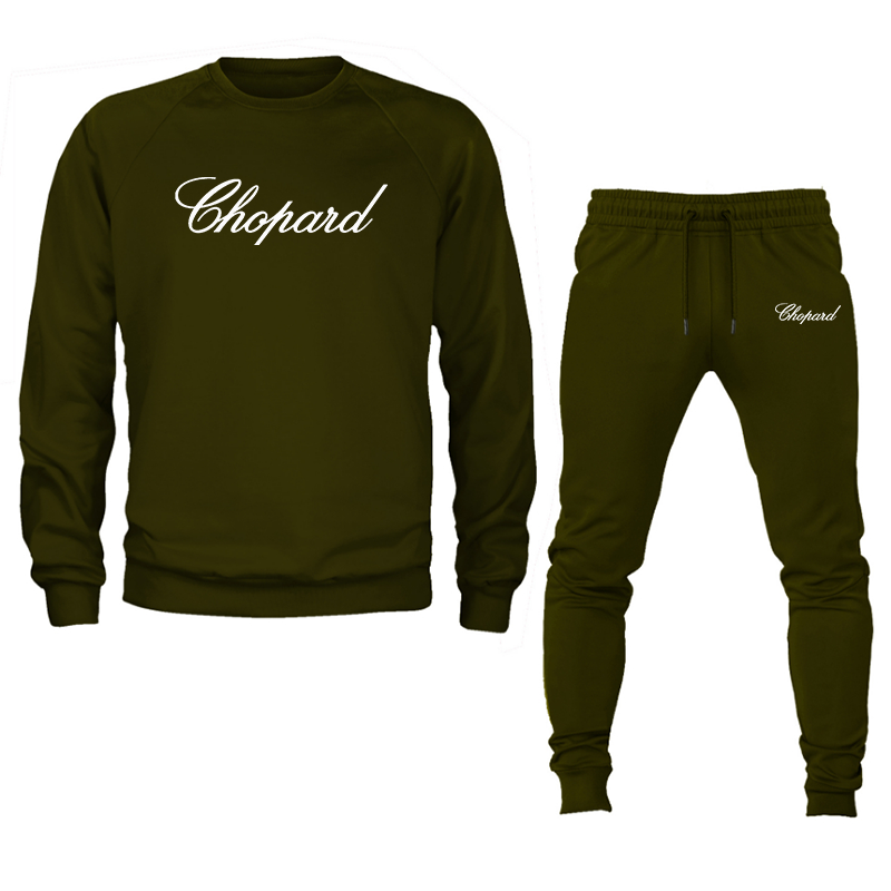 Men's Chopard  Crewneck Sweatshirt Joggers Set