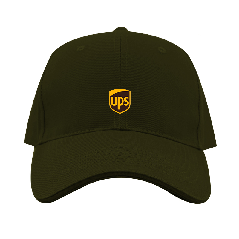 UPS Dad Baseball Cap Hat – Embroidered Fan Hat | TeesCustomize