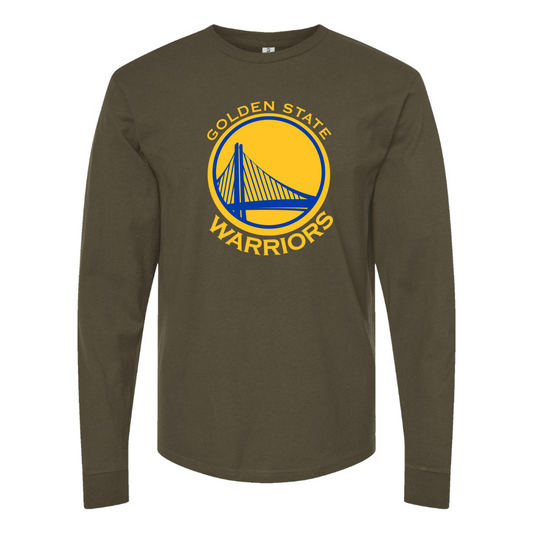 Men's Golden State Warriors Long Sleeves T-Shirt