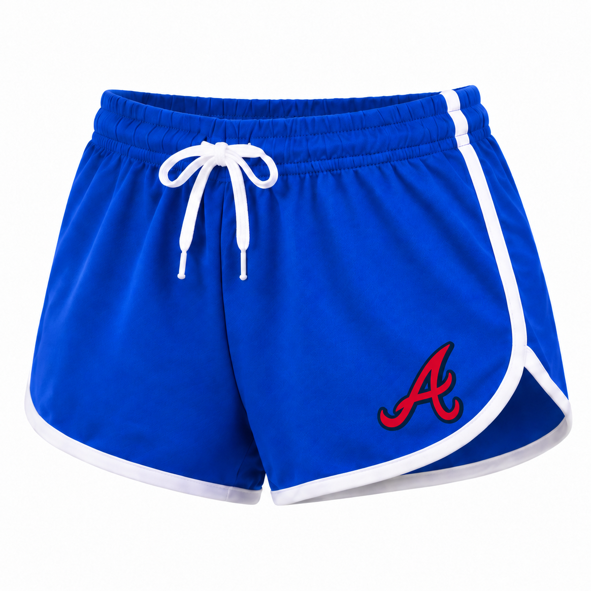 Women's Atlanta Braves Booty Shorts, Blue