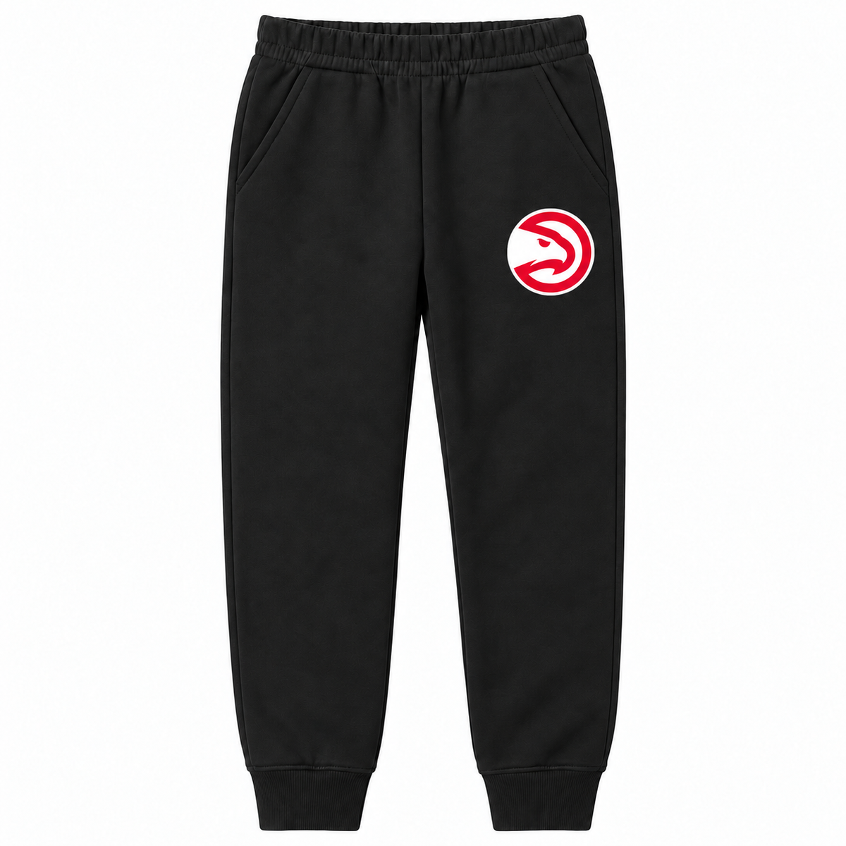 Atlanta Hawks Black youth joggers