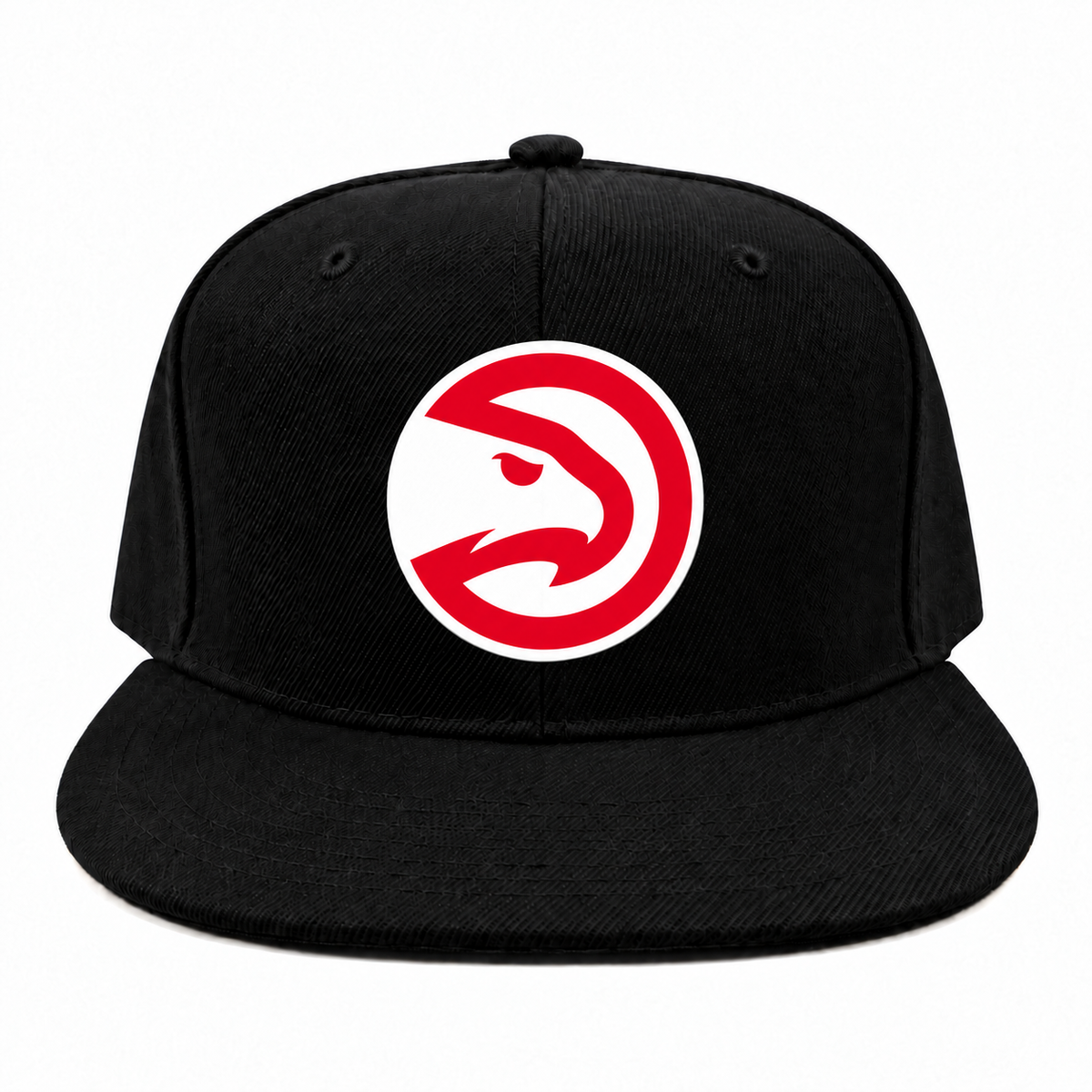 Atlanta Hawks Snapback Hat in Black