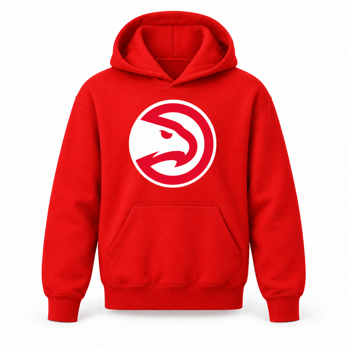 Atlanta Hawks youth pullover hoodie in Red