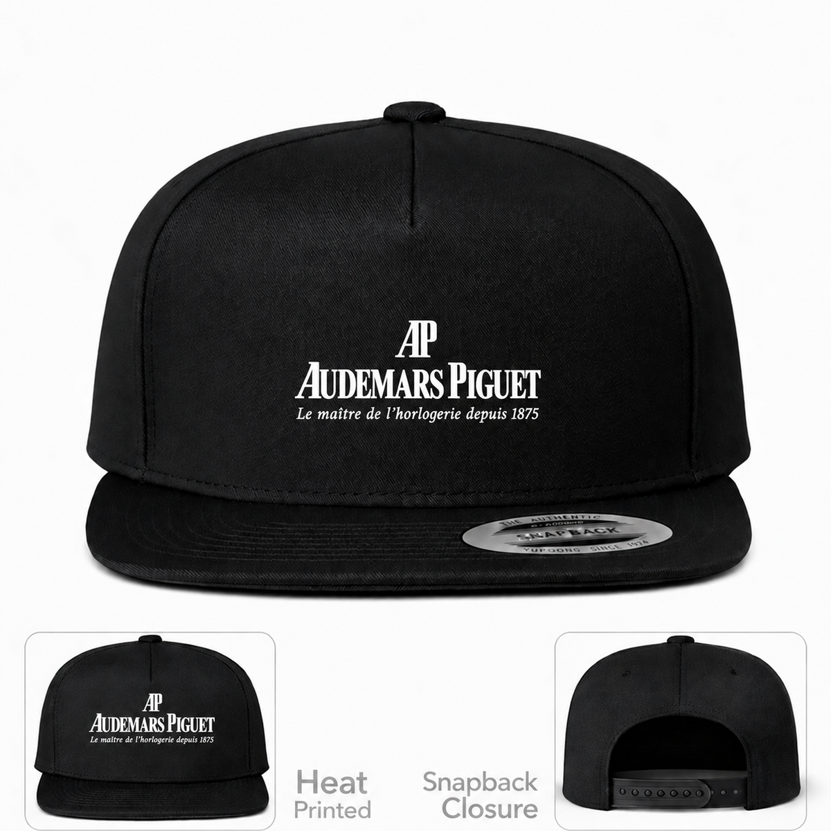 Audemars Piguet Snapback Hat - Black