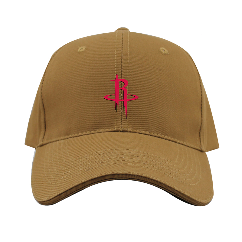 Houston Rockets Dad Baseball Cap Hat – Embroidered Fan Hat | TeesCustomize
